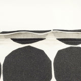 marimekko PIENET KIVET 50×50 コットン クッションカバー インテリアその他 ブラック ホワイト レディース マリメッコ【中古】5-1108G◎