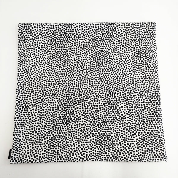 marimekko PIRPUT PARPUT 50×50 コットン クッションカバー インテリアその他 ブラック ホワイト レディース マリメッコ【中古】5-1108G◎
