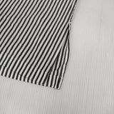 GALERIE VIE ストライプ プルオーバー コットン ブラウス シャツ ホワイト グレー レディース ギャルリーヴィー【中古】5-1215M∞