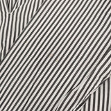 GALERIE VIE ストライプ プルオーバー コットン ブラウス シャツ ホワイト グレー レディース ギャルリーヴィー【中古】5-1215M∞