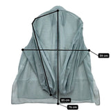 ADORE オーガンジーギャザースリーブブラウス 定価34100円 531-3110603 ブラウス シャツ グリーン レディース アドーア【中古】5-1215M∞