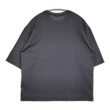 mina perhonen respiration ハーフスリーブカットソー 定価16500円 Ｔシャツ 25SS チャコールグレー レディース ミナペルホネン【中古】5-0902S♪