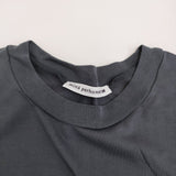 mina perhonen respiration ハーフスリーブカットソー 定価16500円 Ｔシャツ 25SS チャコールグレー レディース ミナペルホネン【中古】5-0902S♪