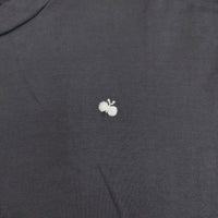 mina perhonen respiration ハーフスリーブカットソー 定価16500円 Ｔシャツ 25SS チャコールグレー レディース ミナペルホネン【中古】5-0902S♪