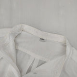 45R/45rpm カディのピンタック908シャツ 定価44000円 コットン プルオーバー ブラウス シャツ ホワイト レディース フォーティーファイブアールピーエム【中古】5-1215M∞