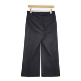 theory luxe ワイドスラックスパンツ COTTON LUXE パンツ ブラック レディース セオリーリュクス【中古】5-1215G∞