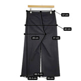 theory luxe ワイドスラックスパンツ COTTON LUXE パンツ ブラック レディース セオリーリュクス【中古】5-1215G∞