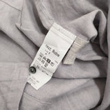 nest Robe リネン天然染めラップカフスシャツ 定価27500円 01241-1484 ブラウス シャツ 24SS ラベンダー レディース ネストローブ【中古】5-0902M♪