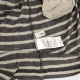 nest Robe リネン天竺ボーダーチュニック 01241-1046 ワンピース 24SS グレー ベージュ レディース ネストローブ【中古】6-0423S∞