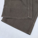 MHL. 595-3143500 SOFT COTTON DRILL 定価29700円 サイズ0 パンツ 23SS カーキ レディース エムエイチエル【中古】5-1215G∞