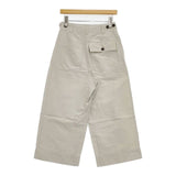 MHL. DRY COTTON LINEN TROUSERS 595-3143504 定価30800円 サイズ0 パンツ 23SS ライトグレー レディース エムエイチエル【中古】5-1215M∞