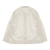 MHL. 595-4153501 COMPACT COTTON POPLIN 定価25300円 ブラウス シャツ 24SS オフホワイト レディース エムエイチエル【中古】5-1215M∞