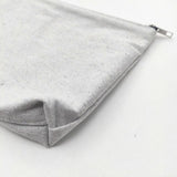 MHL. 非売品 UPCYCLED COTTON アップサイクルコットン 小物入れ ポーチ ライトグレー レディース エムエイチエル【中古】5-1012G∞
