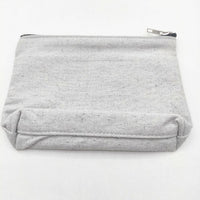 MHL. UPCYCLED COTTON アップサイクルコットン 小物入れ ポーチ ライトグレー レディース エムエイチエル【中古】5-1012G∞