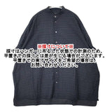 R&D.M.Co- コットン シルク スモック ボーダー 半袖 ブラウス シャツ ネイビー ブラック レディース オールドマンズテーラー【中古】6-0423S∞