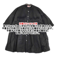 INDIA INDUSTRY ピンタックシャツ バラン BARAN ND-B0114 POP サイズ1 ブラウス ブラック レディース インディアインダストリー【中古】5-0902S♪