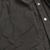 INDIA INDUSTRY ピンタックシャツ バラン BARAN ND-B0114 POP サイズ1 ブラウス ブラック レディース インディアインダストリー【中古】5-0902S♪