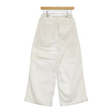 TICCA カーゴパンツ TBES-051 定価26400円 カーゴパンツ 25SS ホワイト レディース ティッカ【中古】5-0902M♪