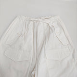 TICCA カーゴパンツ TBES-051 定価26400円 カーゴパンツ 25SS ホワイト レディース ティッカ【中古】5-0902M♪