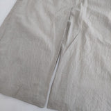 YAECA WRITE ラップコート カシュクール 92513 リネンコットン コート ベージュ NATURAL レディース ヤエカ【中古】5-1217M∞