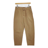 YAECA WRITE 90605 リネン混 パンツ ブラウン KHAKI レディース ヤエカ【中古】5-1217G∞