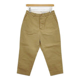 YAECA セットアップパンツ set up pants 156056 コットン パンツ ベージュ KHAKI レディース ヤエカ【中古】5-1217G∞