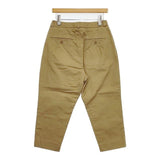 YAECA セットアップパンツ set up pants 156056 コットン パンツ ベージュ KHAKI レディース ヤエカ【中古】5-1217G∞