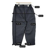 NO CONTROL AIR NC004PF コマサーモキルティング パンツ 中綿 パンツ ブラック レディース ノーコントロールエアー【中古】5-1102T∞