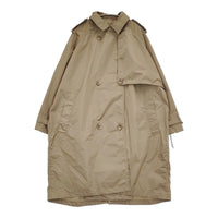 JOURNAL STANDARD LUXE タフタ フードトレンチコート 定価46200円 24AW ベージュ レディース ジャーナルスタンダード ラックス【中古】5-0902M♪
