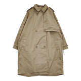 JOURNAL STANDARD LUXE タフタ フードトレンチコート 定価46200円 24AW ベージュ レディース ジャーナルスタンダード ラックス【中古】5-0902M♪