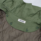 Plantation 中綿ライナーベスト付き コート カーキ レディース プランテーション【中古】5-1217T∞