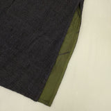 JURGEN LEHL J0153FJ411 シルク コート ネイビー レディース ヨーガンレール【中古】5-1207M∞