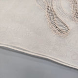 Sybilla シルクオーガンジーローズストール 定価33000円 GK3GA-03300 ストール ベージュ レディース シビラ【中古】5-0829M♪