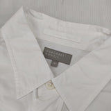 MARGARET HOWELL 579-3150001 TUMBLED COTTON PLAINWEAVE コットン 長袖シャツ 23SS ホワイト メンズ マーガレットハウエル【中古】5-1113M∞