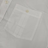 MARGARET HOWELL 579-3150001 TUMBLED COTTON PLAINWEAVE コットン 長袖シャツ 23SS ホワイト メンズ マーガレットハウエル【中古】5-1113M∞