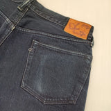 45R/45rpm サイズ33 コットン ジーンズ インディゴ デニムパンツ ネイビー レディース フォーティーファイブアールピーエム【中古】5-1217G∞