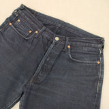 45R/45rpm サイズ33 コットン ジーンズ インディゴ デニムパンツ ネイビー レディース フォーティーファイブアールピーエム【中古】5-1217G∞