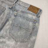 POLO RALPH LAUREN ブリーチ加工 ジーンズ 32/32 クラシックフィット デニムパンツ ライトブルー メンズ ポロ・ラルフローレン【中古】5-1106G∞