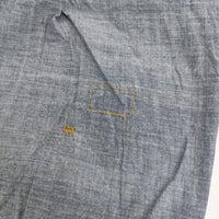 45R/45rpm 藍インドカディdeTシャツ 定価57200円 ブラウス シャツ ブルー レディース フォーティーファイブアールピーエム【中古】5-0902M♪
