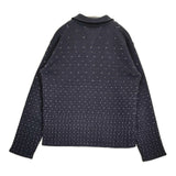 Pal'las Palace サイズ5 ポロシャツ ドット セーター ニット ネイビー ホワイト レディース パラスパレス【中古】5-1206T♪