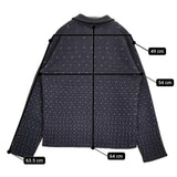 Pal'las Palace サイズ5 ポロシャツ ドット セーター ニット ネイビー ホワイト レディース パラスパレス【中古】5-1206T♪