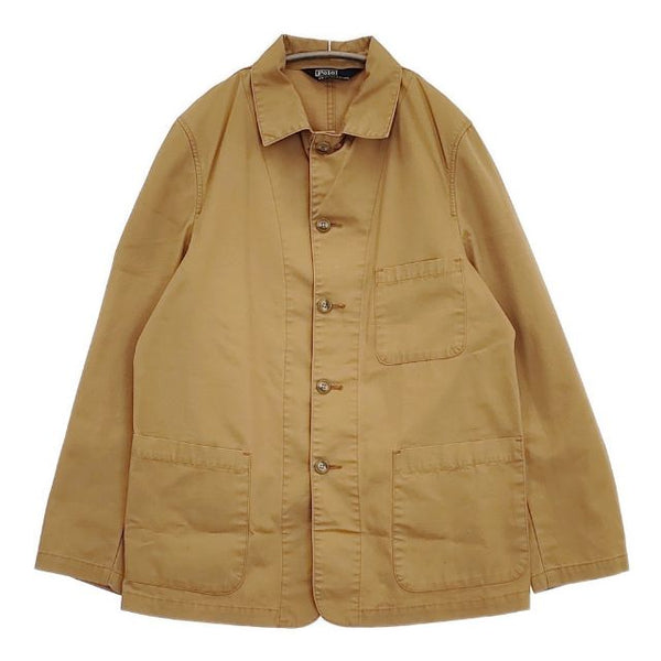 POLO RALPH LAUREN コットンカバーオール ジャケット キャメル メンズ ポロ・ラルフローレン【中古】5-1106M∞