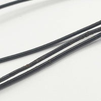 HENRY CUIR ビーズ ネックレス ブラック マルチカラー レディース アンリークイール【中古】5-1012G∞