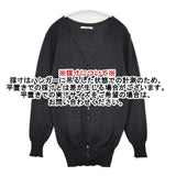 ZUCCa ZU93KR028 ウールニット カーディガン チャコールグレー レディース ズッカ【中古】5-1102T∞