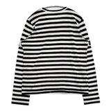 COMME des GARCONS MY ENERGY come from freedom 長袖Ｔシャツ カットソー ロンＴ AD2020 ホワイト ブラック レディース コムデギャルソン【中古】5-1217M∞