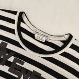 COMME des GARCONS MY ENERGY come from freedom 長袖Ｔシャツ カットソー ロンＴ AD2020 ホワイト ブラック レディース コムデギャルソン【中古】5-1217M∞
