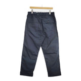 MHL. 595-4143504 SUPERFINE COTTON TWILL 定価25300円 パンツ 24SS 濃紺 ネイビー レディース エムエイチエル【中古】5-1217G∞