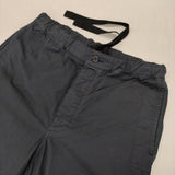 MHL. 595-4143504 SUPERFINE COTTON TWILL 定価25300円 パンツ 24SS 濃紺 ネイビー レディース エムエイチエル【中古】5-1217G∞