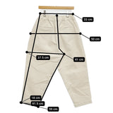 JOURNAL STANDARD LUXE 14WコールDECOパンツ S 定価24200円 イージー コーデュロイ 24AW オフホワイト レディース ジャーナルスタンダード ラックス【中古】5-1206T♪