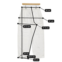 221 VILLAGE 221ヴィレッジ JERSEY TROUSERS サイズ2 VCS-6 定価23100円 journal standard luxe パンツ 25SS ホワイト レディース【中古】5-0902M♪